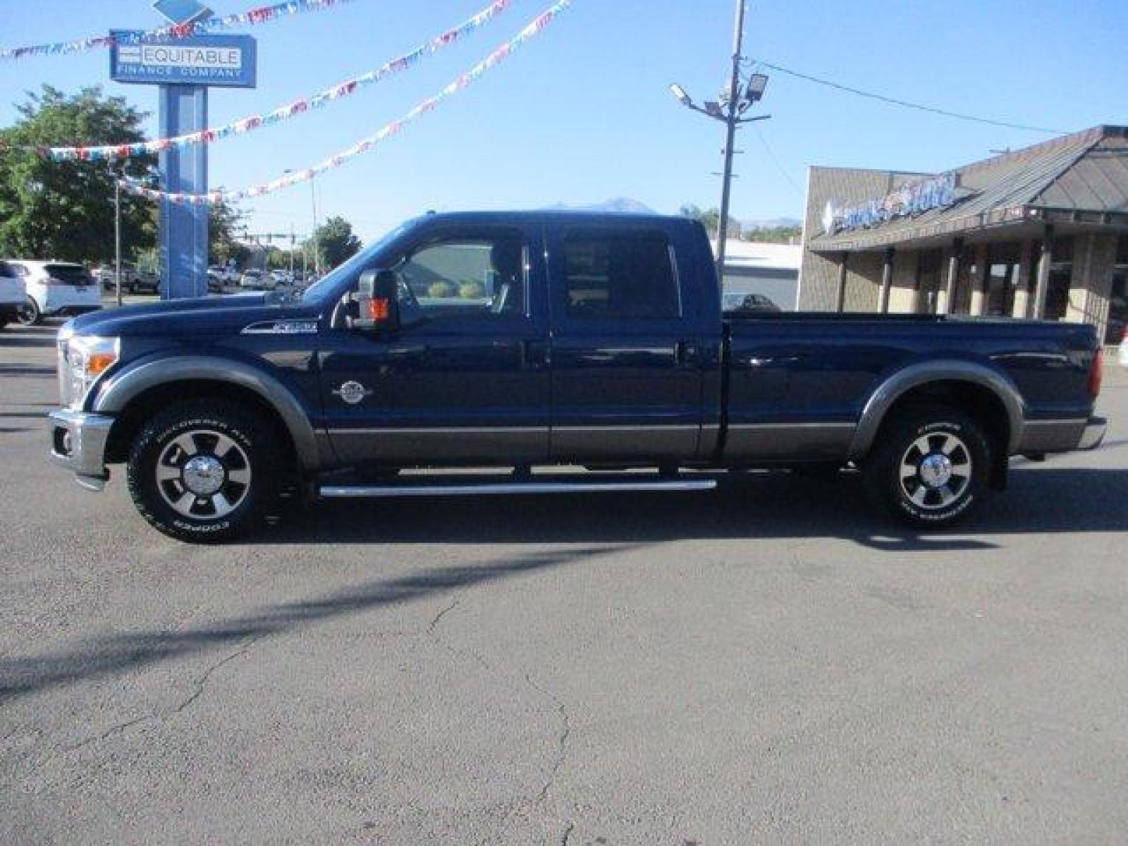 2011 Dark Blue Pearl Metallic Ford Super Duty F-350 (1FT8W3AT1BE) with an 8 6.7L engine, Automatic transmission, located at 3240 Washington Blvd., Ogden, 84401, (801) 621-7177, 41.204967, -111.969994 - *2011 Ford Super Duty F-350 SRW King Ranch 2WD*Sherm's Store is Excited to Offer This Excellent History,Ford F350 to New and Repeat Customers!Including: Low Miles, Exceptional Condition, Well Maintained,Clean Feel and Comfortable Ride!Performing With:Rear Wheel Drive, Running Boards/Side Steps, Auto - Photo #1