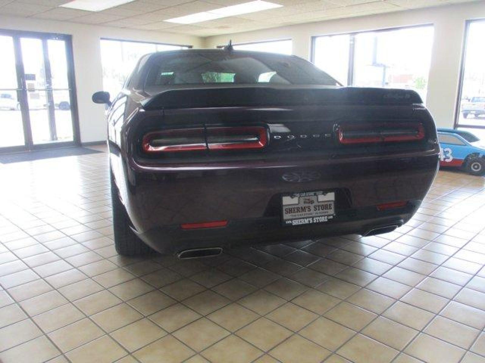 2021 Hellraisin /Black Dodge Challenger R/T Scat Pack (2C3CDZFJ6MH) with an 8 6.4 L engine, Manual transmission, located at 3240 Washington Blvd., Ogden, 84401, (801) 621-7177, 41.204967, -111.969994 - My oh my, Sherm's Store has out done itself again. This kind of eye candy is barely legal and certainly not for the faint of heart. See caution / warning label below:***2021 DODGE CHALLENGER SCAT PACK PLUS 392 CU IN. WITH T/A PKG. ***This Hellraisin purple beast pumps out a whopping 485 horse power. - Photo #7