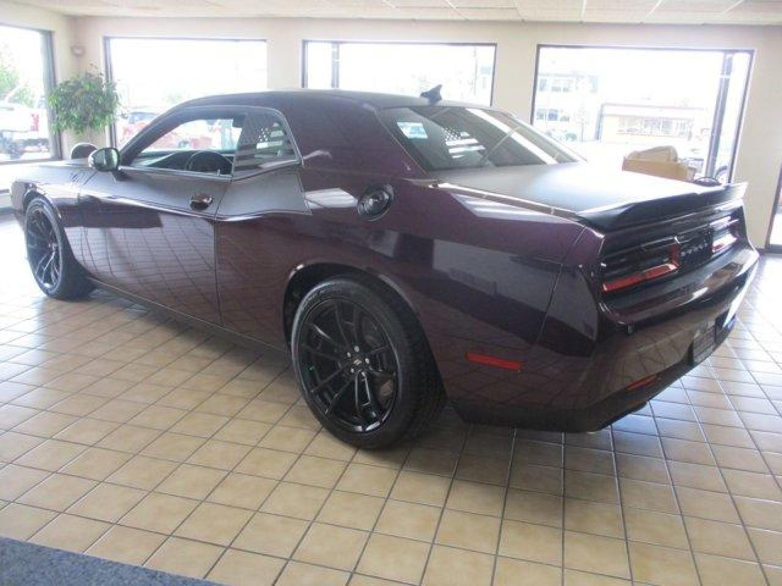 2021 Hellraisin /Black Dodge Challenger R/T Scat Pack (2C3CDZFJ6MH) with an 8 6.4 L engine, Manual transmission, located at 3240 Washington Blvd., Ogden, 84401, (801) 621-7177, 41.204967, -111.969994 - My oh my, Sherm's Store has out done itself again. This kind of eye candy is barely legal and certainly not for the faint of heart. See caution / warning label below:***2021 DODGE CHALLENGER SCAT PACK PLUS 392 CU IN. WITH T/A PKG. ***This Hellraisin purple beast pumps out a whopping 485 horse power. - Photo #8