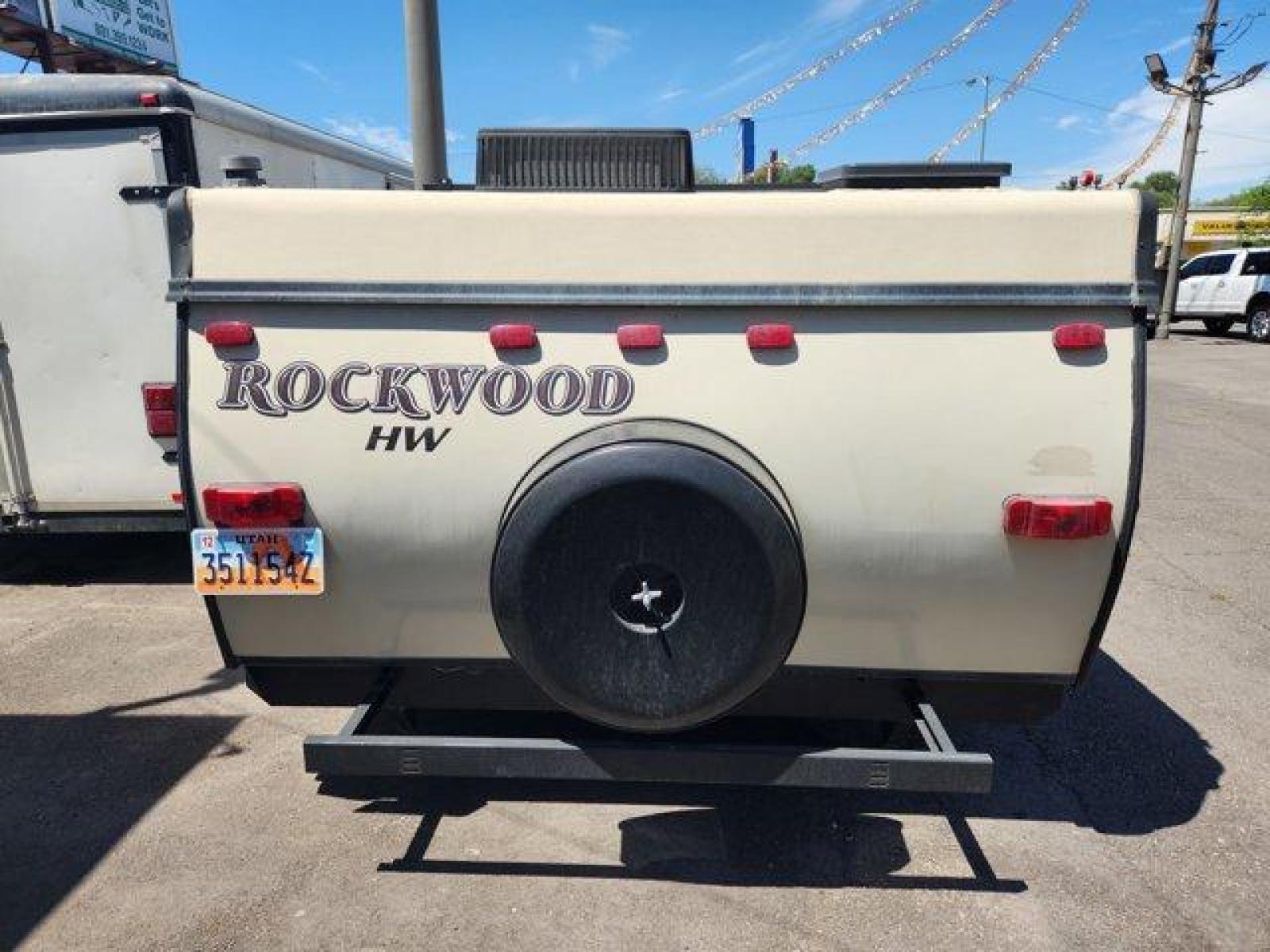 2016 TAN /NEUTRAL FOREST RIVER ROCKWOOD (4X4CPR412GC) , Other transmission, located at 3240 Washington Blvd., Ogden, 84401, (801) 621-7177, 41.204967, -111.969994 - 2016 ROCKWOOD BY FOREST RIVER. Model is M-HW 277. This is the Premier Series 25' Camp trailer.If you want a high end, loaded camp trailer, this might be the one. This trailer is equipped with three way refrigerator, heated mattress, carbon monoxide detector, furnace, solar panel and air conditioning - Photo #5